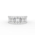 18K Eternity Baguette Diamond Ring — TOP