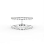 18K Bespoke Pave Diamond Ring — TOP