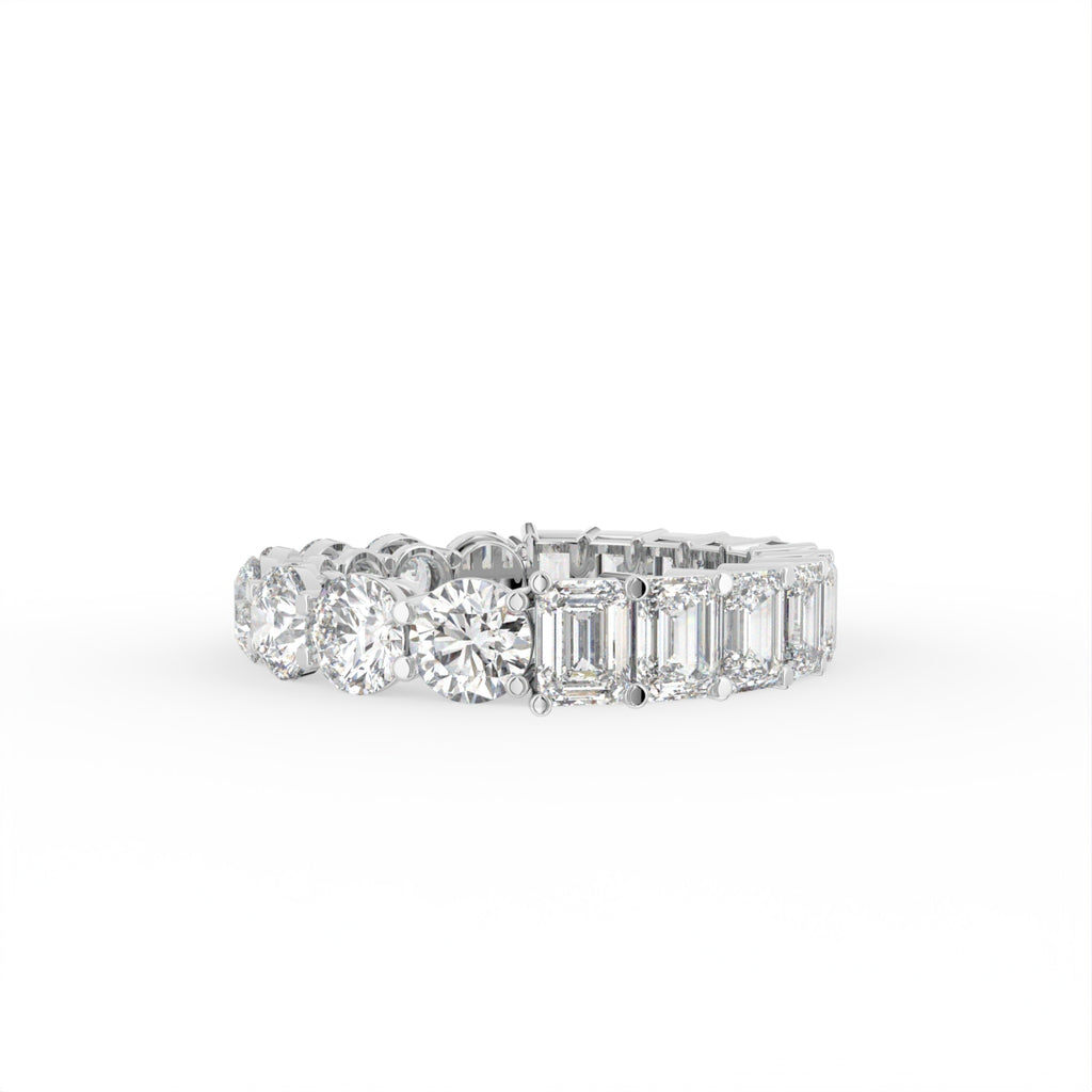 Sterling Silver Diamond Ring — TOP