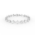 18K Mixed-Cut Diamond Bracelet — TOP
