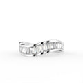 18K Yellow Gold Baguette Diamond Eternity Ring — TOP