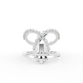 18K Bespoke Pave Diamond Ring — TOP