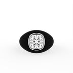 vimg:FJ4689|vimg:FJ4847|vimg:FJ4690|vimg:FJ2218|14K White Gold Bespoke Cushion Diamond Ring — TOP