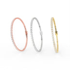 18K Diamond Bracelet — 3 COLOR