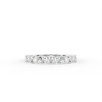 18K Eternity Round Marquise Diamond Ring — TOP
