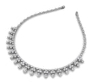 18K Minimalist Diamond Necklace — 3D VIEW
