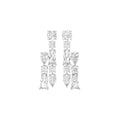 18K Bespoke Diamond Dangle Earrings — TOP