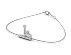 vimg:FJ1314|vimg:FJ2087|18K White Gold Arabic Alphabet Round Diamond Bracelet — 3D VIEW