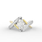 Sterling Silver Diamond Ring — TOP
