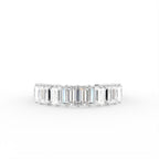 18K Eternity Baguette Diamond Ring — TOP