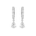 18K Pearl Drop Diamond Earrings — TOP