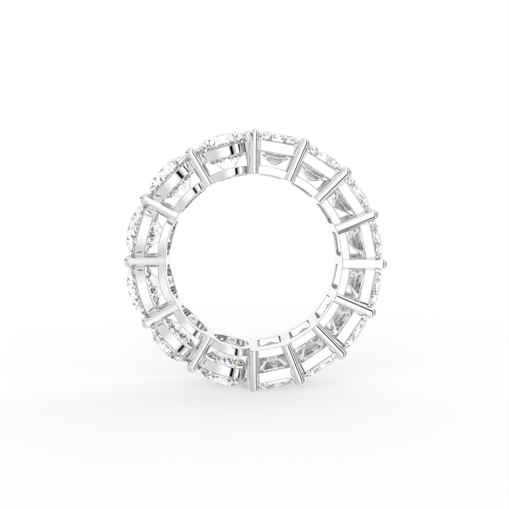 18K Eternity Diamond Ring — FRONT