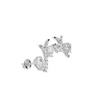 18K Diamond Earrings — 3D VIEW