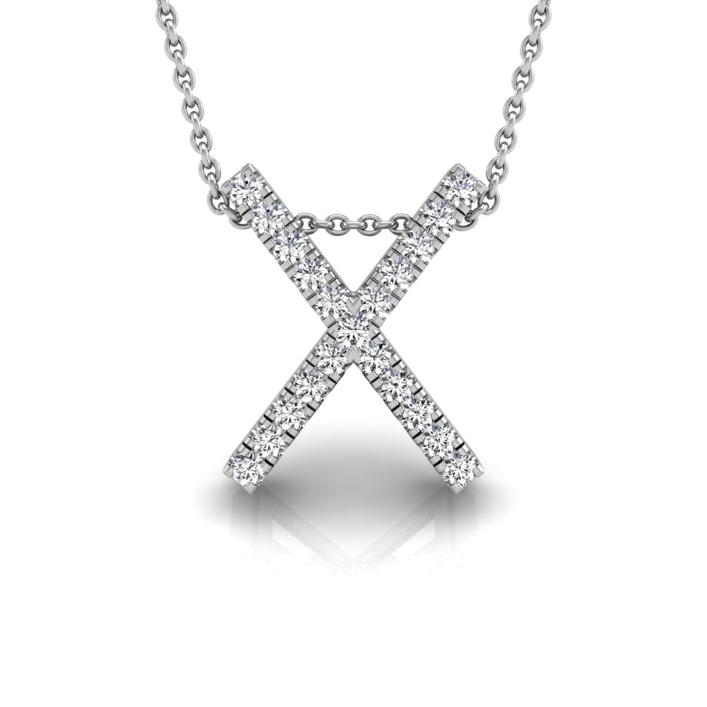 18K Viking Diamond Pendant — FRONT