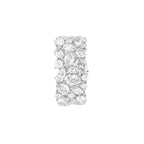 18K Eternity Round Diamond Ring — SIDE