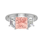 vimg:FJ2411|18K Trilogy Princess Diamond Ring — TOP