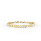 Sterling Silver Diamond Bracelet — TOP