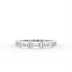 vimg:FJ2823|vimg:FJ2824|18K Baguette Eternity Diamond Ring — TOP