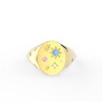Sterling Silver Diamond Ring — TOP