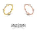 vimg:FJ3003|vimg:FJ3004|vimg:FJ3063|18K Round Diamond Eternity Ring — 3 COLOR