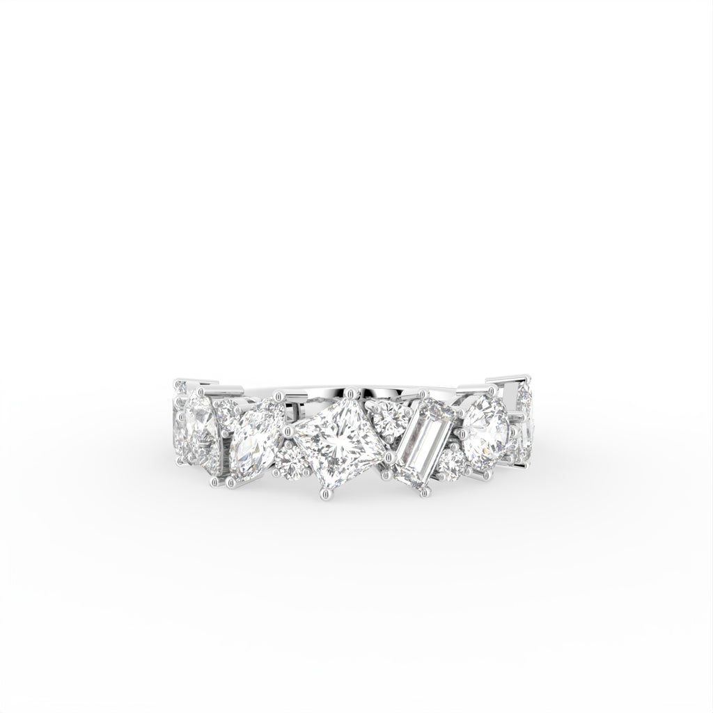 18K Eternity Diamond Ring — TOP