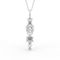 vimg:FJ5954|vimg:FJ5979|18K Oval Diamond Pendant — FRONT