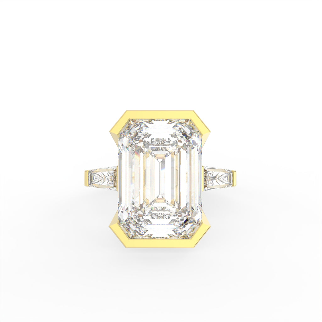 Sterling Silver Diamond Ring — TOP