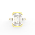 Sterling Silver Diamond Ring — TOP