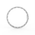 18K Heart Diamond Bracelet — FRONT