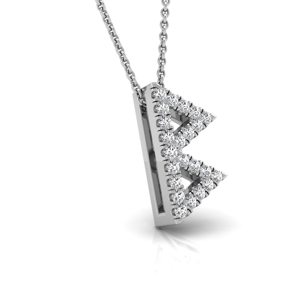 18K Berkana Viking Diamond Pendant — RIGHT