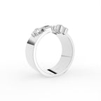 18K Bespoke Diamond Ring — 3D VIEW
