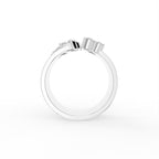 18K Bespoke Diamond Ring — FRONT
