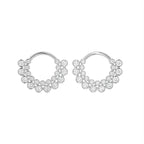 18K Bespoke Diamond Earrings — TOP