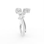 18K Bespoke Diamond Ring — SIDE