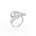 Sterling Silver Round Diamond Ring — IMAGE URL