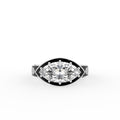 18K Bespoke Marquise Diamond Ring — TOP