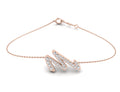 18K Alphabet Diamond Bracelet — TOP
