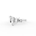 18K Butterfly Diamond Ring — TOP