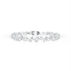 18K Multi Shape Diamond Bracelet — TOP