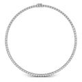 18K Tennis Diamond Necklace — TOP