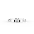18K Eternity Round Diamond Ring — TOP