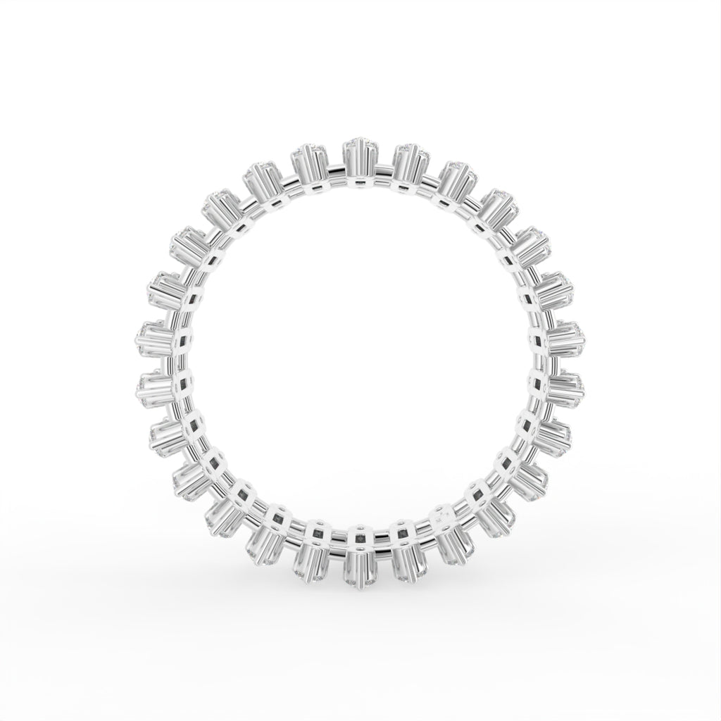 18K Eternity Diamond Ring — FRONT