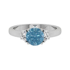 vimg:FJ2297|18K Trilogy Round Diamond Ring — TOP