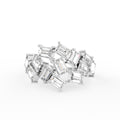 18K Bespoke Baguette Diamond Ring — TOP