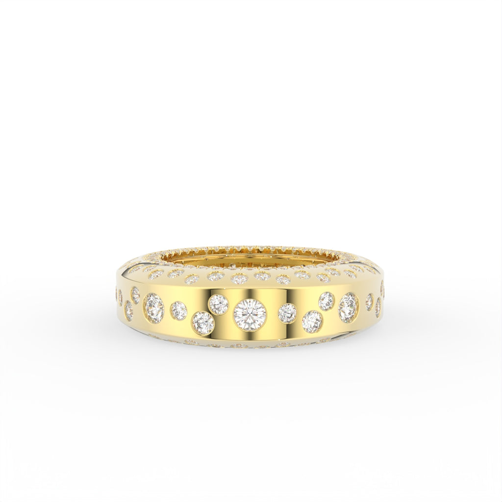 Sterling Silver Diamond Ring — TOP