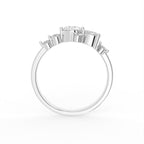 18K Bespoke Diamond Ring — FRONT
