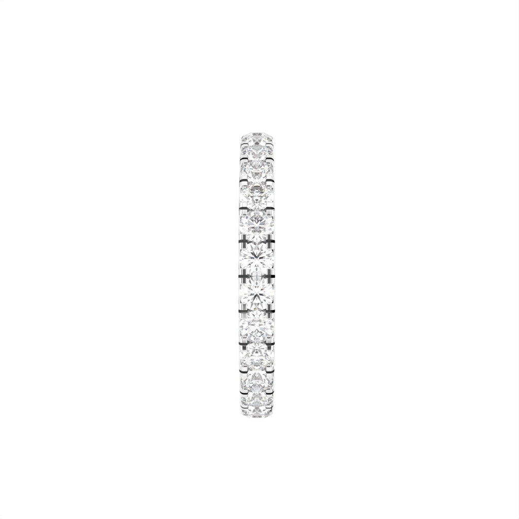 18K Eternity Diamond Ring — SIDE