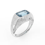 Sterling Silver Diamond Ring — IMAGE URL