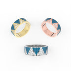 Sterling Silver Diamond Ring — 3 COLOR