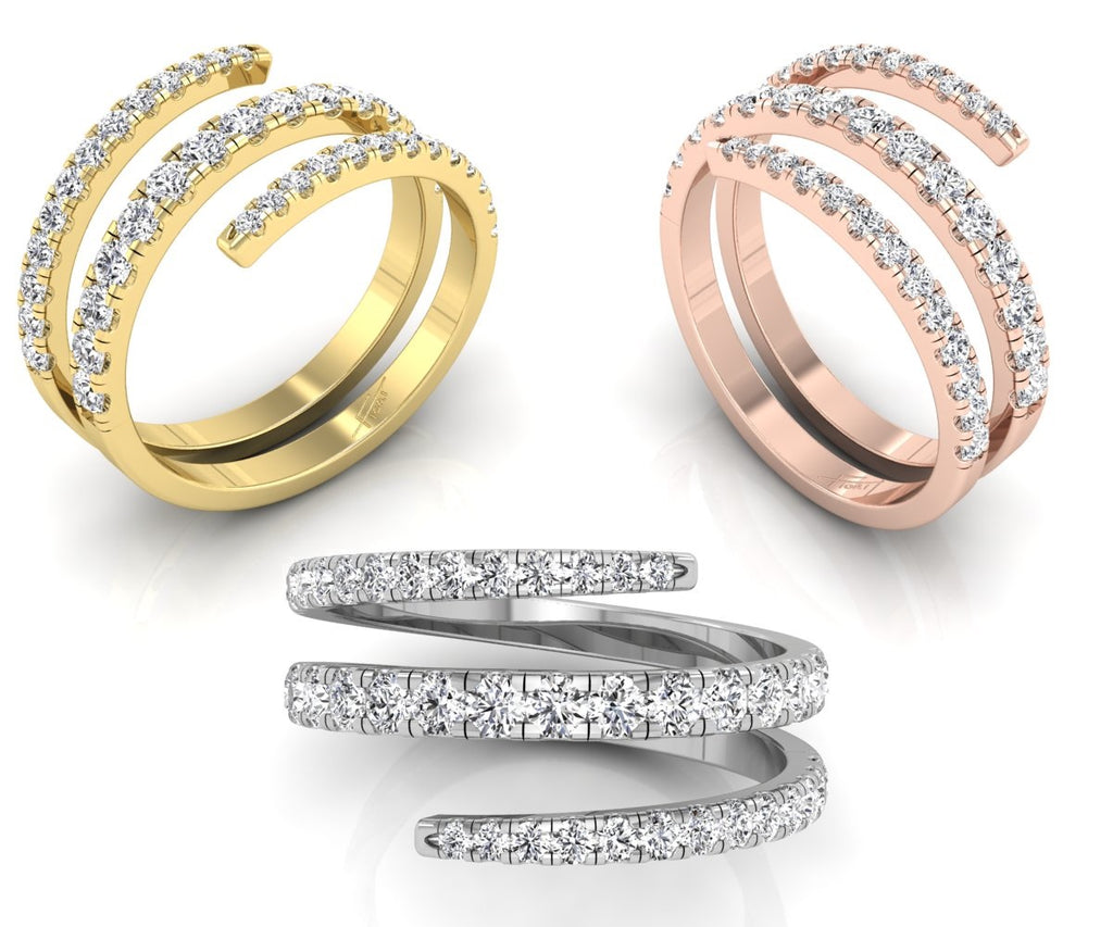 vimg:FJ6103|vimg:FJ6118|vimg:FJ6111|18K Round Diamond Ring — 3 COLOR